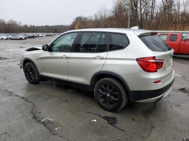 5UXWX7C50BL732246 - 2011 BMW X3 XDRIVE35I TAN photo 2