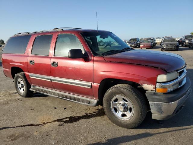 1GNEC16T51J290775 - 2001 CHEVROLET SUBURBAN C1500 RED photo 4