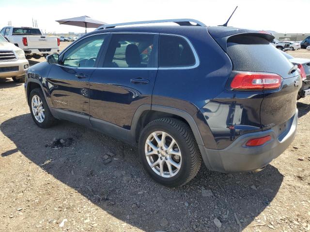 1C4PJLCB2EW172089 - 2014 JEEP CHEROKEE LATITUDE BLUE photo 2