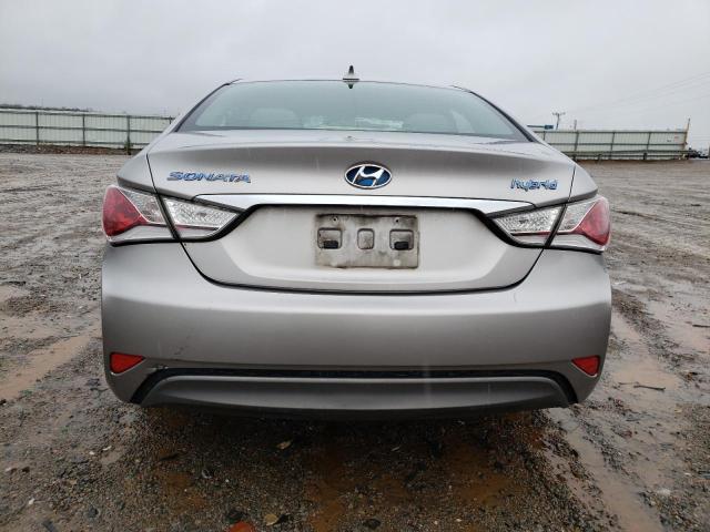 KMHEC4A45CA037321 - 2012 HYUNDAI SONATA HYBRID SILVER photo 6