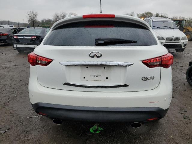 JN8CS1MW0GM400465 - 2016 INFINITI QX70 WHITE photo 6