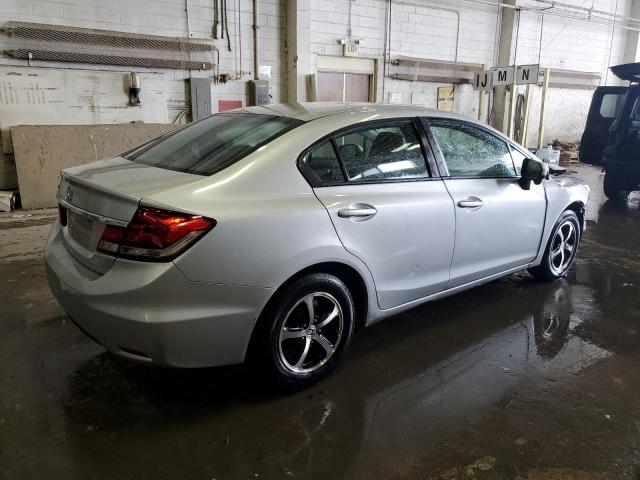 2HGFB2F79FH550839 - 2015 HONDA CIVIC SE SILVER photo 3