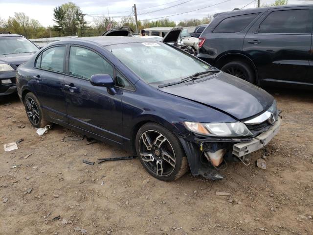 2HGFA1F52AH547169 - 2010 HONDA CIVIC LX BLUE photo 4