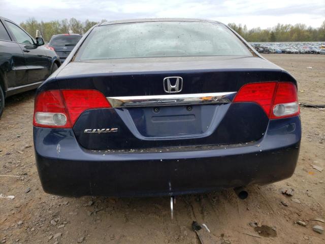 2HGFA1F52AH547169 - 2010 HONDA CIVIC LX BLUE photo 6