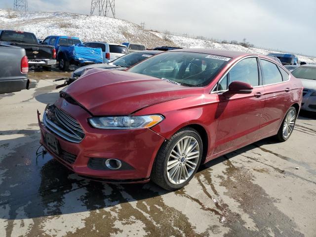 3FA6P0H94GR202221 - 2016 FORD FUSION SE RED photo 1