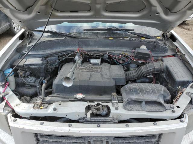 2HJYK16456H001478 - 2006 HONDA RIDGELINE RTS SILVER photo 11