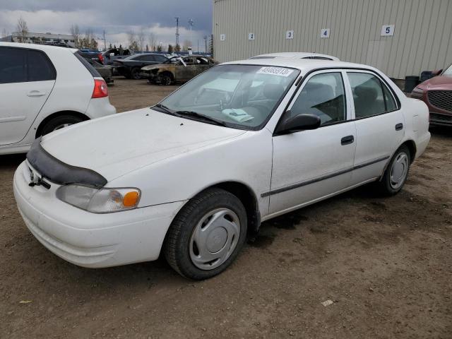 2T1BR12E5YC812442 - 2000 TOYOTA COROLLA VE WHITE photo 1