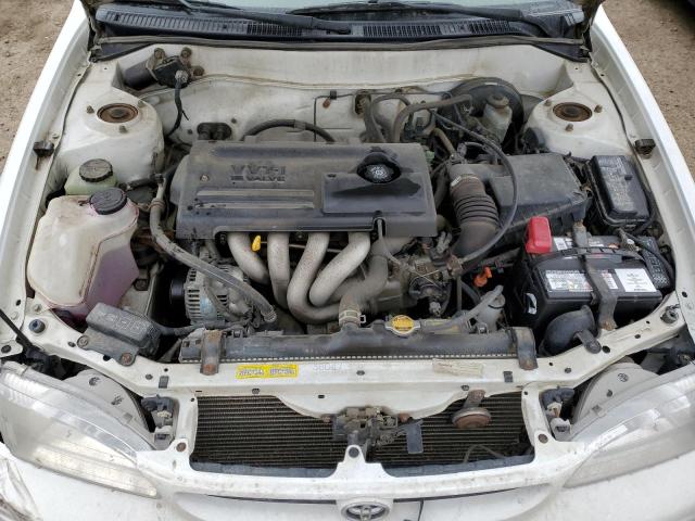 2T1BR12E5YC812442 - 2000 TOYOTA COROLLA VE WHITE photo 11