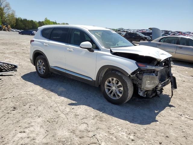 5NMS23AD8KH128558 - 2019 HYUNDAI SANTA FE SE WHITE photo 4