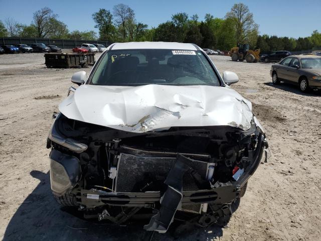 5NMS23AD8KH128558 - 2019 HYUNDAI SANTA FE SE WHITE photo 5