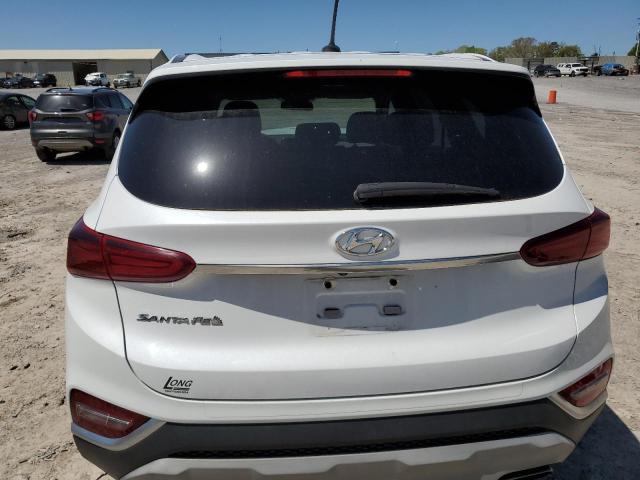 5NMS23AD8KH128558 - 2019 HYUNDAI SANTA FE SE WHITE photo 6