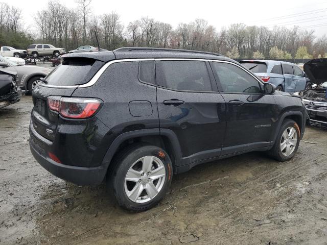 3C4NJDBB4NT136506 - 2022 JEEP COMPASS LATITUDE BLACK photo 3