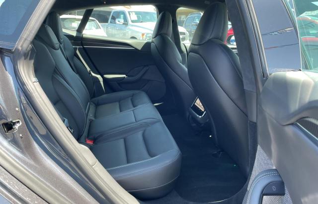 5YJSA1E63MF434557 - 2021 TESLA MODEL S ნაცრისფერი ფოტო 6