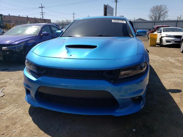 2C3CDXGJ1JH336489 - 2018 DODGE CHARGER R/T 392 BLUE photo 5