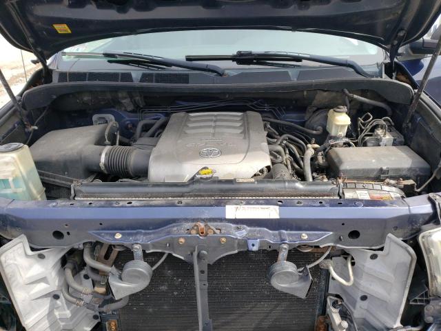 5TFDY5F19AX145070 - 2010 TOYOTA TUNDRA CREWMAX SR5 BLUE photo 11