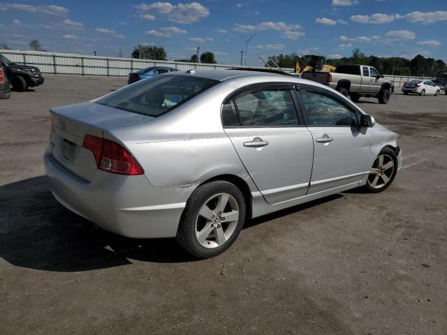 1HGFA16807L134723 - 2007 HONDA CIVIC EX SILVER photo 3