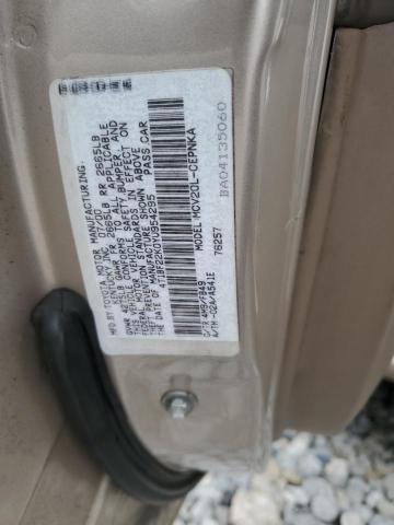 4T1BF22K0YU954295 - 2000 TOYOTA CAMRY LE TAN photo 12