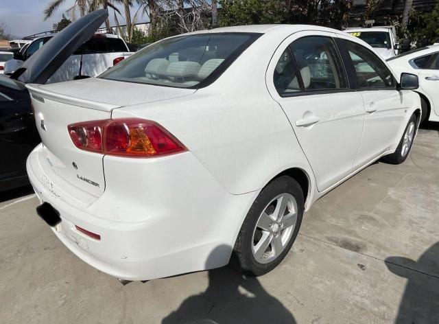 JA3AU26UX8U036599 - 2008 MITSUBISHI LANCER ES WHITE photo 4