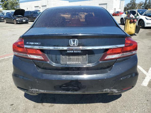 19XFB2F88DE263878 - 2013 HONDA CIVIC EX BLACK photo 6