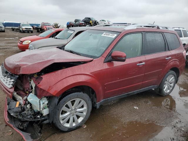 JF2SHBHC5CH403524 - 2012 SUBARU FORESTER TOURING 红色 照片 1