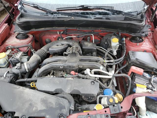 JF2SHBHC5CH403524 - 2012 SUBARU FORESTER TOURING 红色 照片 12