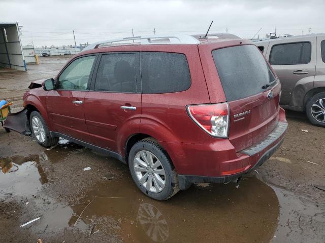 JF2SHBHC5CH403524 - 2012 SUBARU FORESTER TOURING 红色 照片 2