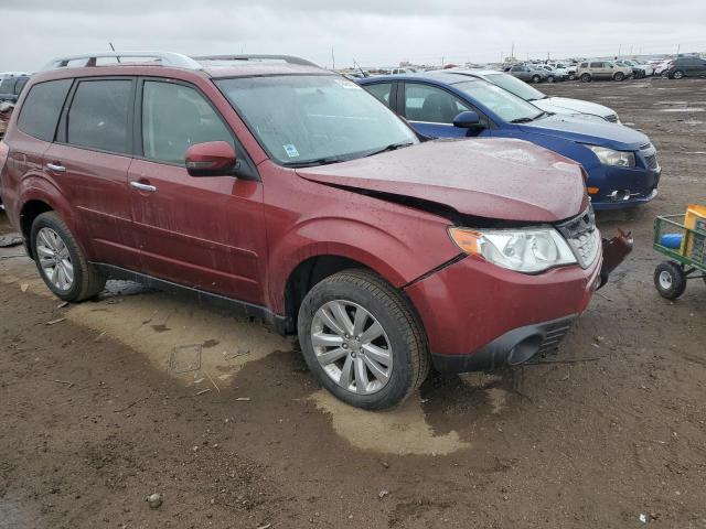 JF2SHBHC5CH403524 - 2012 SUBARU FORESTER TOURING 红色 照片 4