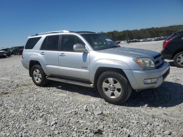 JTEZU17RX38008792 - 2003 TOYOTA 4RUNNER LIMITED SILVER photo 4