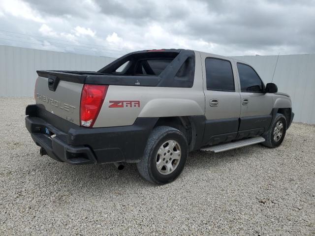 3GNEC13T02G359458 - 2002 CHEVROLET AVALANCHE C1500 SILVER photo 3