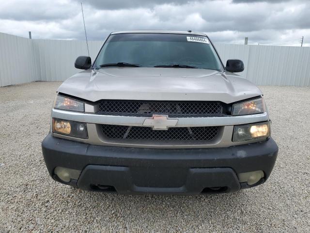 3GNEC13T02G359458 - 2002 CHEVROLET AVALANCHE C1500 SILVER photo 5