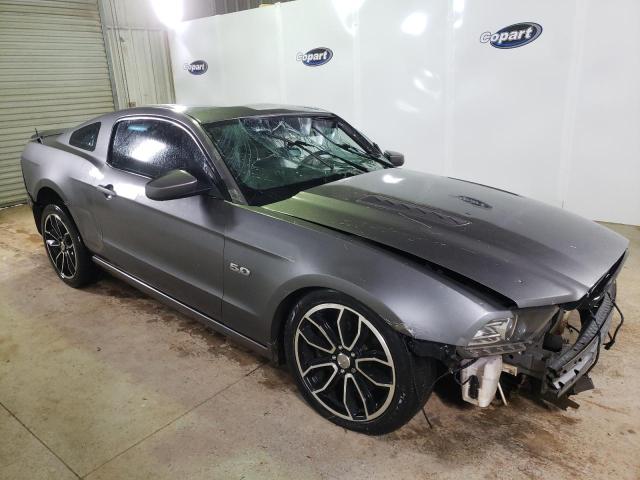 1ZVBP8CF9E5210011 - 2014 FORD MUSTANG GT GRAY photo 4