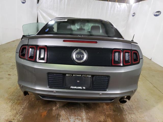 1ZVBP8CF9E5210011 - 2014 FORD MUSTANG GT GRAY photo 6