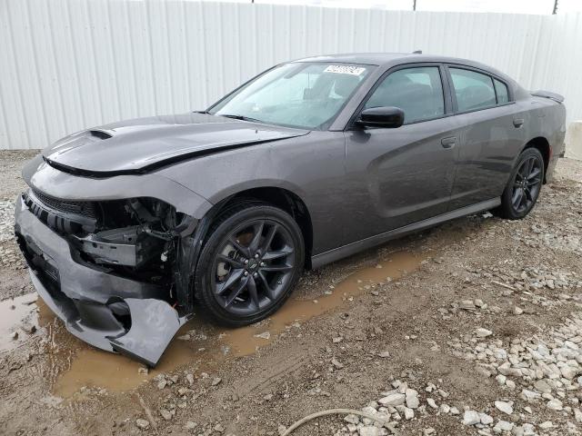 2C3CDXMG5NH245160 - 2022 DODGE CHARGER GT GRAY photo 1