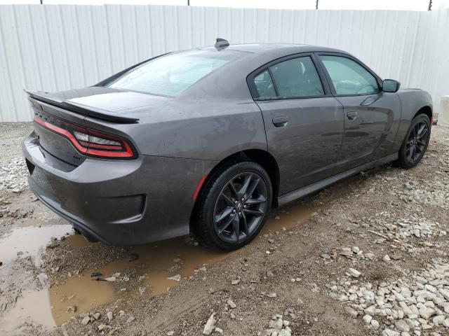 2C3CDXMG5NH245160 - 2022 DODGE CHARGER GT GRAY photo 3