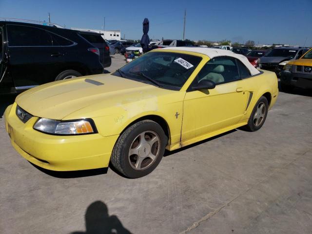 1FAFP44481F234692 - 2001 FORD MUSTANG YELLOW photo 1