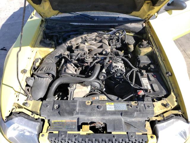 1FAFP44481F234692 - 2001 FORD MUSTANG YELLOW photo 11