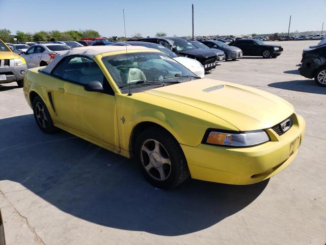 1FAFP44481F234692 - 2001 FORD MUSTANG YELLOW photo 4