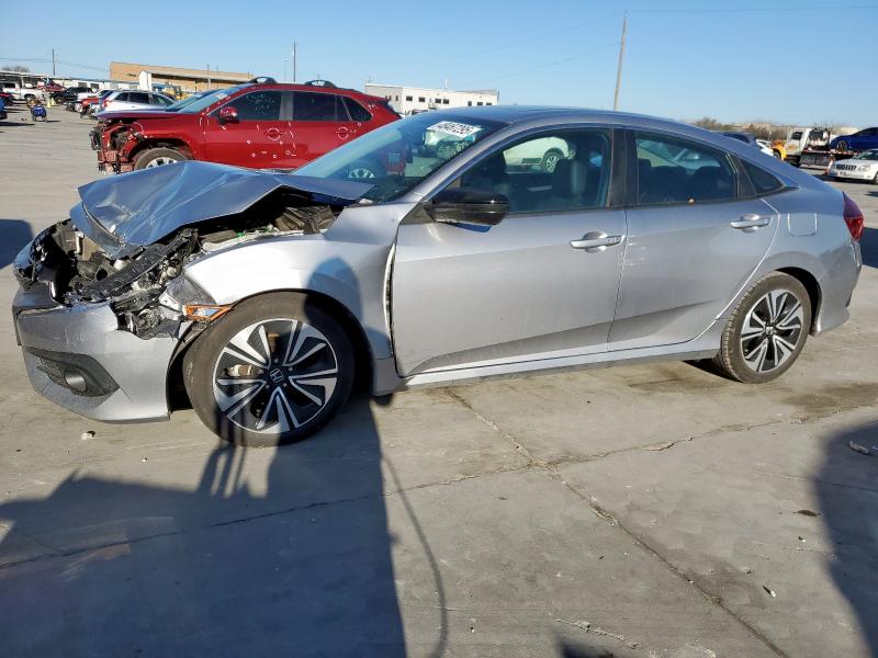 19XFC1F70HE022594 - 2017 HONDA CIVIC EXL SILVER photo 1