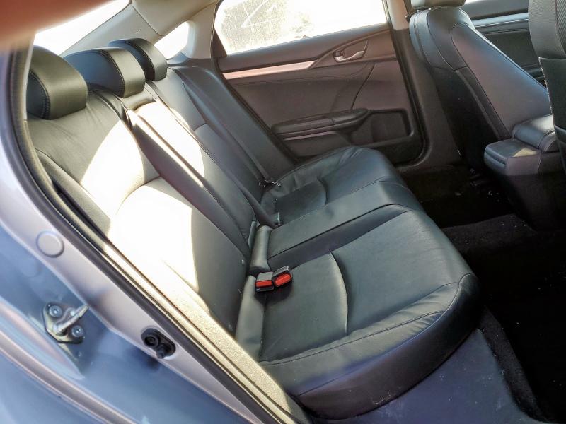 19XFC1F70HE022594 - 2017 HONDA CIVIC EXL SILVER photo 10