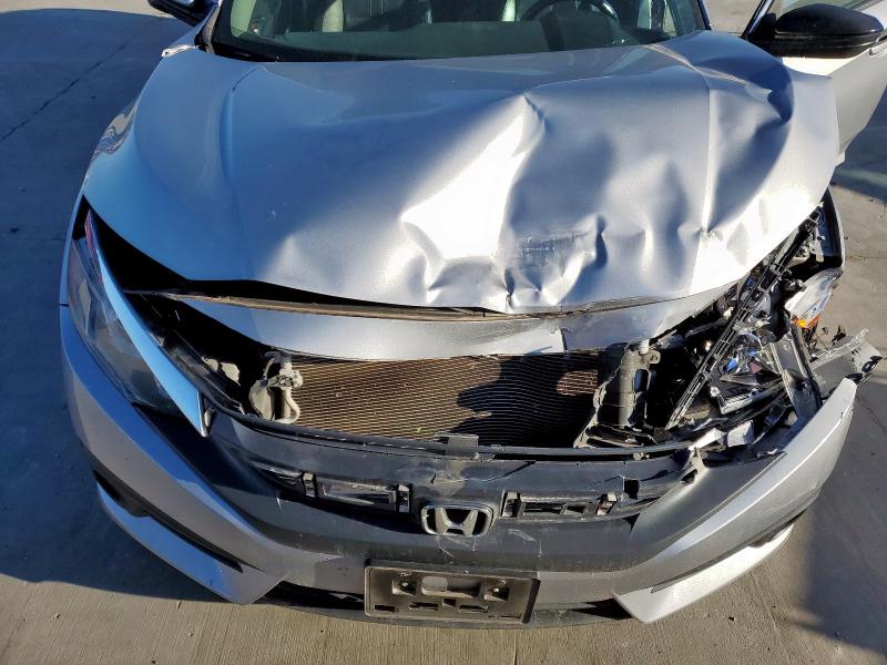 19XFC1F70HE022594 - 2017 HONDA CIVIC EXL SILVER photo 11