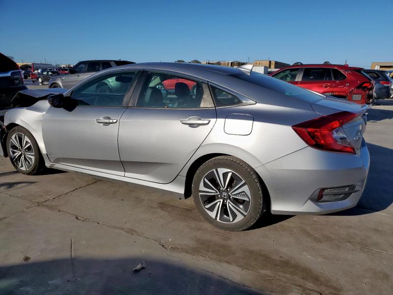 19XFC1F70HE022594 - 2017 HONDA CIVIC EXL SILVER photo 2