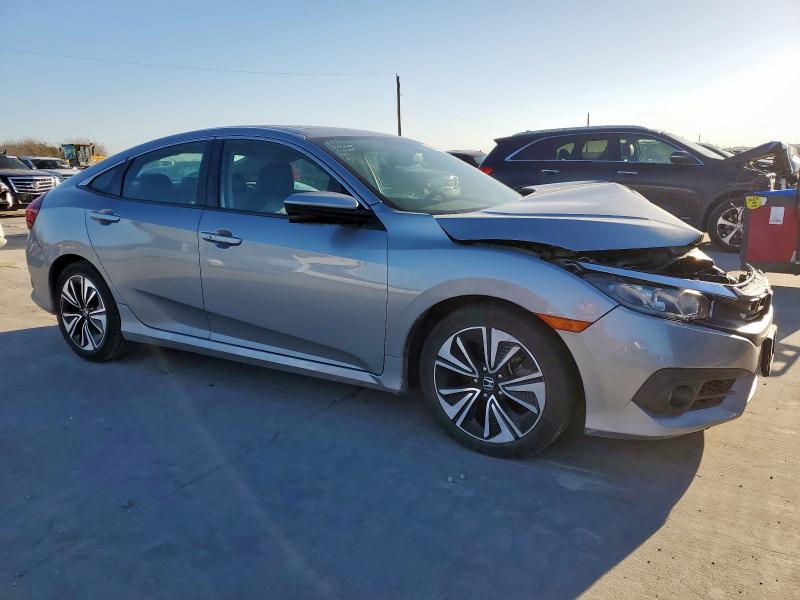 19XFC1F70HE022594 - 2017 HONDA CIVIC EXL SILVER photo 4