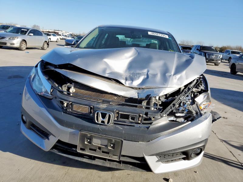 19XFC1F70HE022594 - 2017 HONDA CIVIC EXL SILVER photo 5