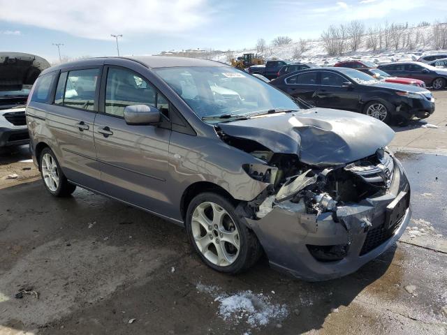 JM1CR293380313311 - 2008 MAZDA 5 GRAY photo 4