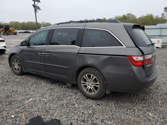 5FNRL5H40DB084864 - 2013 HONDA ODYSSEY EX GRAY photo 2