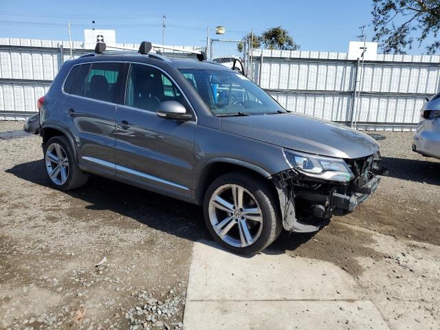 WVGBV3AX2EW106649 - 2014 VOLKSWAGEN TIGUAN S GRAY photo 4