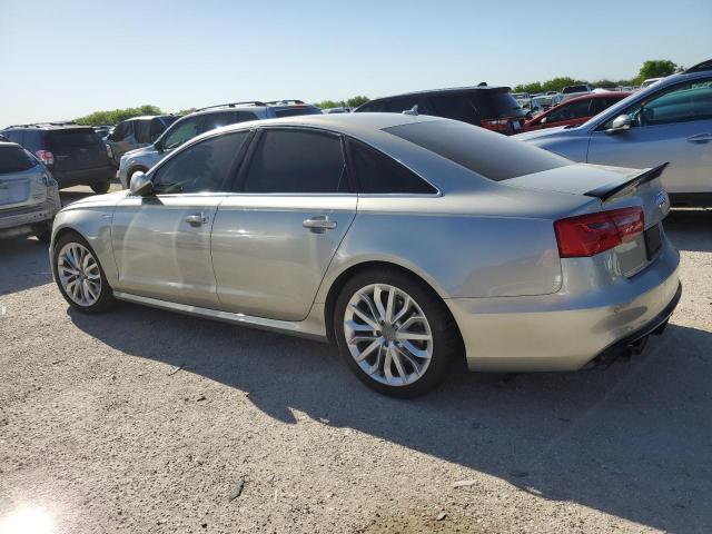 WAUJGAFC6DN132516 - 2013 AUDI A6 PRESTIGE ვერცხლისფერი ფოტო 2