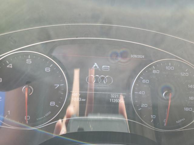 WAUJGAFC6DN132516 - 2013 AUDI A6 PRESTIGE ვერცხლისფერი ფოტო 9