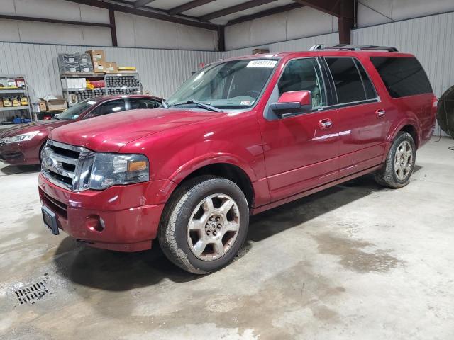 1FMJK2A56EEF21024 - 2014 FORD EXPEDITION EL LIMITED RED photo 1