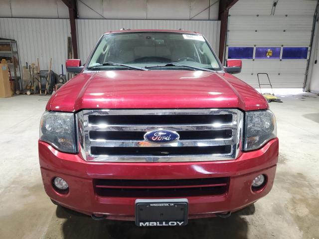 1FMJK2A56EEF21024 - 2014 FORD EXPEDITION EL LIMITED RED photo 5